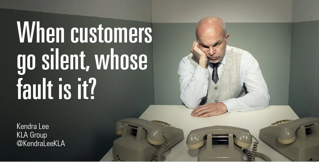 Customers Go Silent