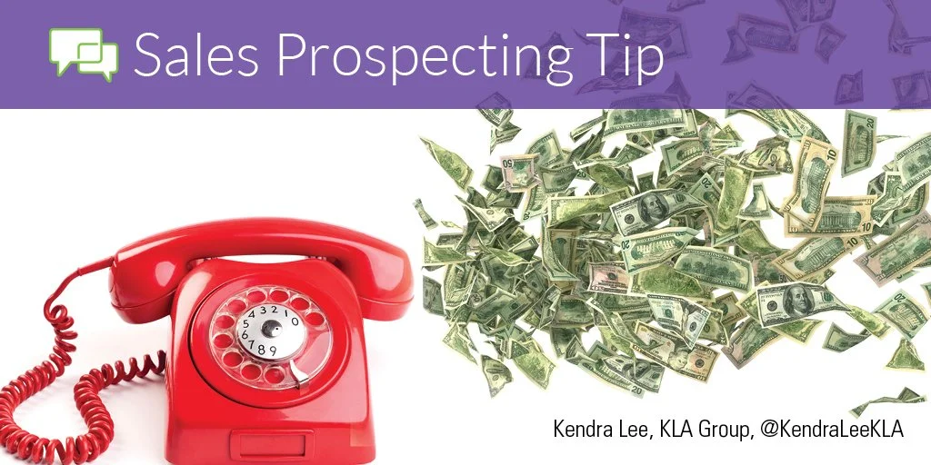 sales prospecting tip