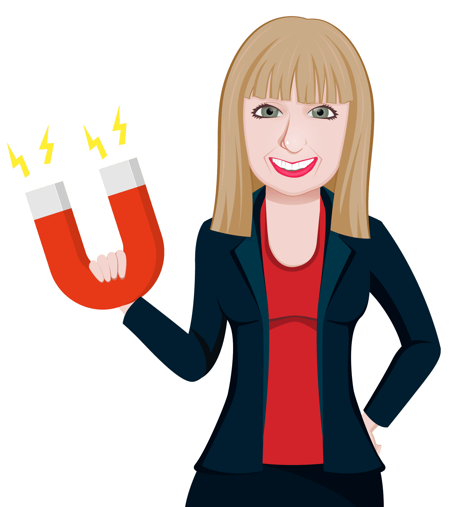 Kendra-Lee-Emoji-Magnet-Red-Shirt